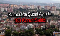 Karabük'te Şubat Ayında 183 Konut Satıldı