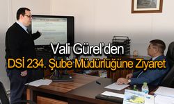 Karabük Valisi Gürel'den DSİ 234. Şube Müdürlüğüne Ziyaret