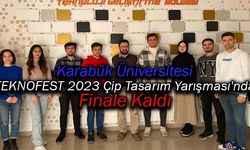 KBÜ TEKNOFEST 2023 Çip Tasarım Yarışması'nda Finale Kaldı