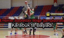 Karabük'te "14 Yaş Altı Erkekler Basketbol Bölge Şampiyonası" Başladı