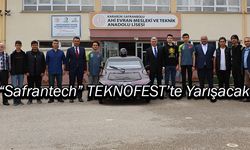 "Safrantech" İsimli Elektrikli Araç TEKNOFEST'te Yarışacak