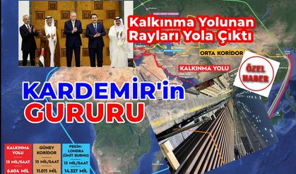 Kalkınma Yolu Projesi Rayları Kardemir'den