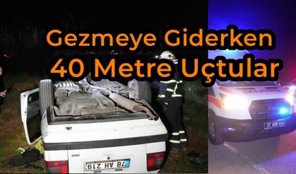 Gezmeye Giderken Kaza Yaptılar