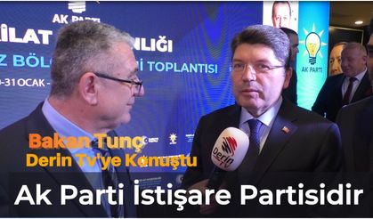 Bakan Yılmaz Tunç AK Parti'nin başarı sırrını açıkladı