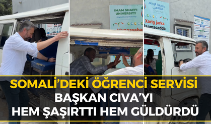 Başkan Cıva'yı Somali’de Şaşırtan Servis: "Alttan Üste İlginç"