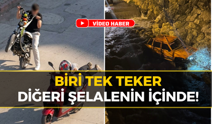 Karabük’te "Pes" Dedirten Anlar: Tehlikeli Şovlar Kamerada