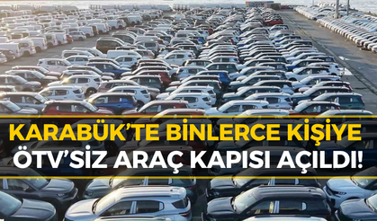 Karabük'te ÖTV'siz Araç Müjdesi: İşte ÖTV'siz Alınacak Otomobiller