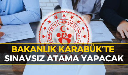 GSB'den Karabük'te Personel Alımı: Kadro ve Kontenjan Belli Oldu