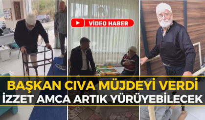 Serkan Cıva Duyurdu: İzzet Amca Protez Bacaklarına Kavuştu