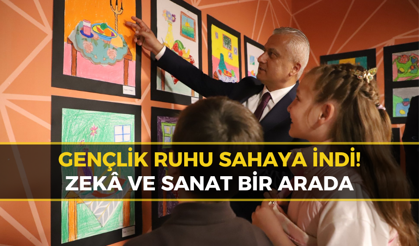 Stadyum Genç Ofis’te Sanat ve Zekâ Yarıştı!