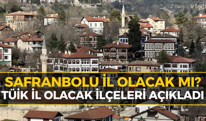 TÜİK Açıkladı: İl Olmaya Hak Kazanan 24 İlçe Belli Oldu!