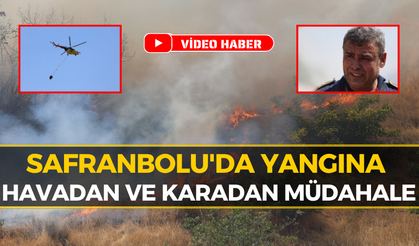 Safranbolu'da Korkutan Yangın! Alevler 3 Saat Sonra Kontrol Altına Alındı