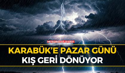 Karabük’te Yarın Dışarı Çıkacaklar Dikkat! Meteoroloji Uyardı