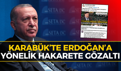 Karabük’te Cumhurbaşkanı Erdoğan’a Hakaret Etti Gözaltına Alındı!