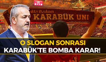 "Öcalan'a Özgürlük" Sloganı Atmıştı: Karabük UltrAslan UNI’den Flaş Karar