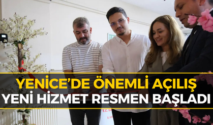 Yenice’de Sağlıkta Yeni Dönem! O Merkez Hizmete Açıldı