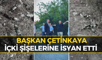 Başkan Çetinkaya’dan Alkol Alınan Kuytu Alanlara Kepçeli Neşter!
