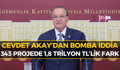 Cevdet Akay’dan 1,8 Trilyon TL’lik İddia: Rakamları Ortaya Döktü!