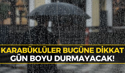 Karabük’e Meteoroloji’den Kritik Uyarı Geldi!