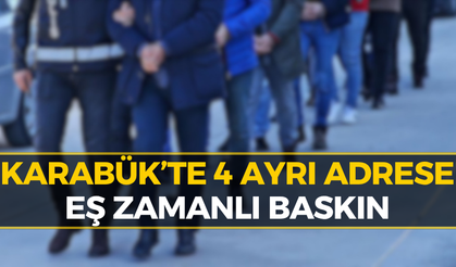 Karabük’te Büyük Operasyon: Çok Sayıda Suç Unsuru Çıktı!