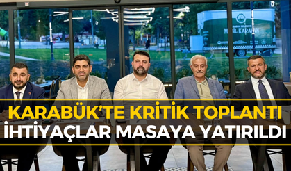 Karabük’te Önemli Görüşme: Muhtarlarla Kritik Buluşma