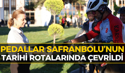 6. Karabük Bisiklet Festivali’nde Pedallar Safranbolu'da Döndü