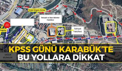 KPSS’ye Girecekler Dikkat! Karabük’te Güzergahlar Değişti
