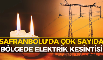 Safranbolu’da Elektrik Kesintisi! İşte Etkilenen Bölgeler