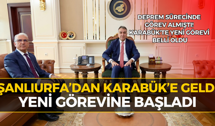 Karabük’te Kritik Göreve Yeni Atama! Hüseyin Aras Göreve Başladı