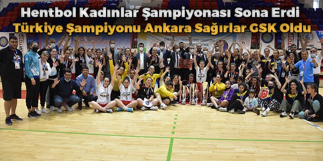 İşitme Engelliler Hentbol Kadınlar Türkiye Şampiyonası Sona Erdi