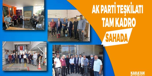 AK Parti Karabük'te Seçim Çalışmalarına Başladı