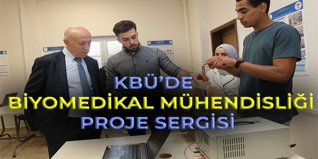 KBÜ'LÜ ÖĞRENCİLERDEN PROJE SERGİSİ