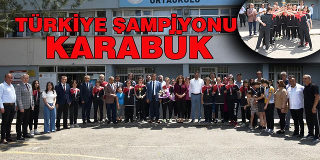 Türkiye kız Futsal Takımı Şampiyonu Karabük