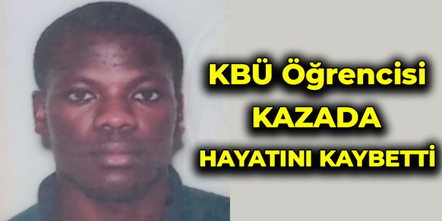 KBÜ Öğrencisi Kazada Hayatını Kaybetti!
