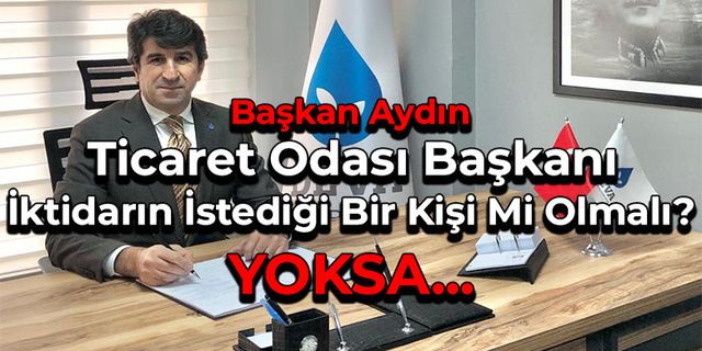 Yusuf Aydın "Siyasiler Sivil Toplum Kuruluşlarını Seçiyor"