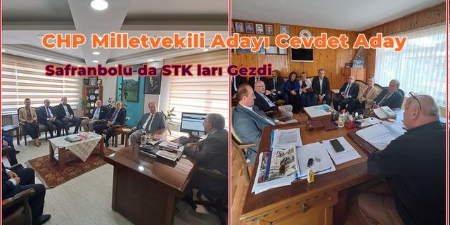 CHP Milletvekili Adayı Akay'dan Safranbolu Çıkarması