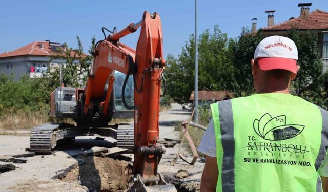 Safranbolu’da sel tehlikesi sorunu çözülüyor