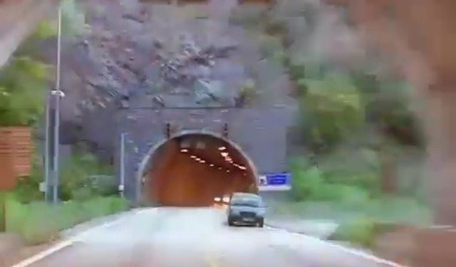 Yenice Tünellerindeki Trafik Magandasına 1. 387 lira ceza