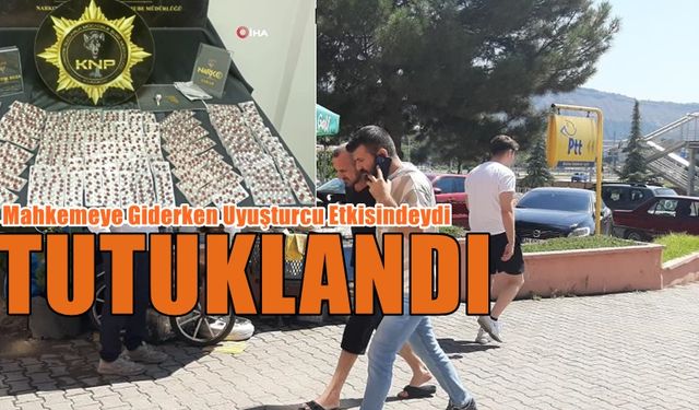 Mahkeme Salonuna Bile Uyuşturucu Etkisinde Gitti!
