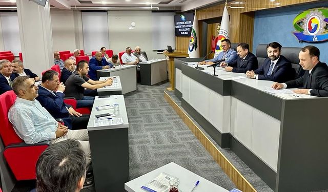 Şahin ve Keskinkılıç Meslek Komite Toplantısına katıldı