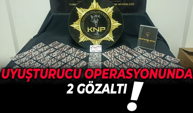 Karabük'te Uyuşturucu Operasyonu: 2 Gözaltı