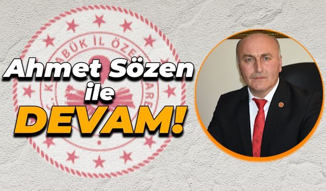 Karabük İl Genel Meclisi Ahmet Sözen ile Devam