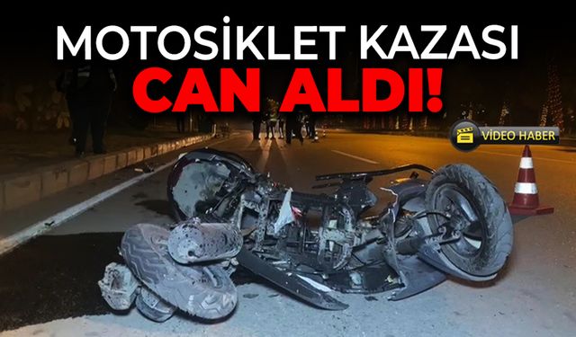 Feci Kaza: İki Motosiklet Çarpıştı, 1 Ölü, 2 Ağır Yaralı!