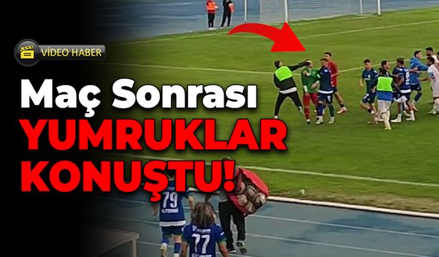 Eflanispor-Sinopspor Maçı Sonrası Saha Karıştı