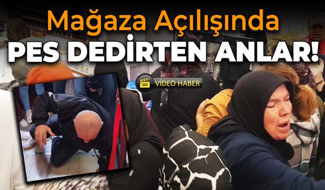 Mağaza Açılışında İzdiham Yaşandı!