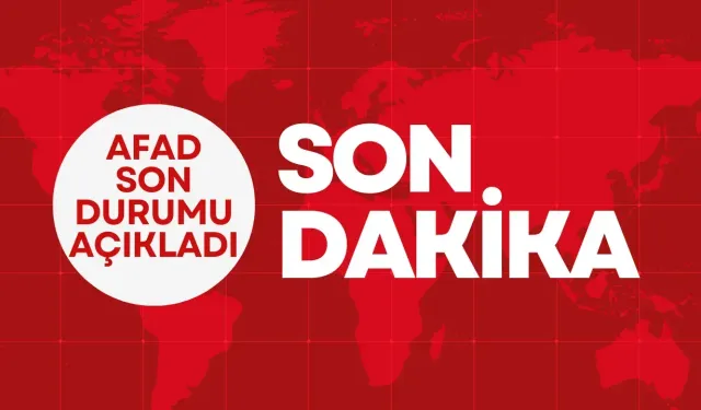 AFAD son dakika 81 ilde SMS gönderdi: 50 ile kritik uyarı