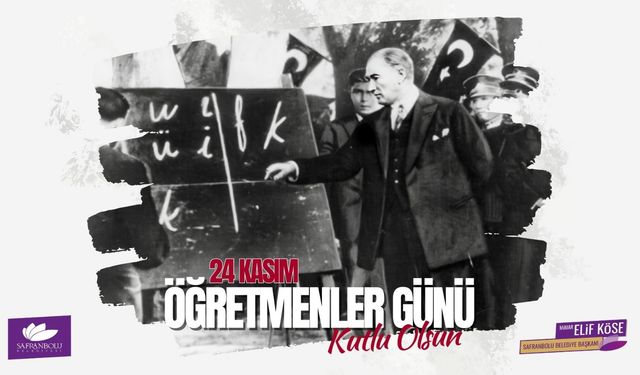 Başkan Köse'den 24 Kasım Öğretmenler Günü Mesajı