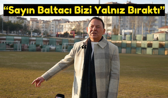 Aygün'den Belediye Başkanına Sitem "Bizi Yalnız Bıraktı"