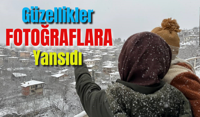 Safranbolu Karla Daha Bir Güzel