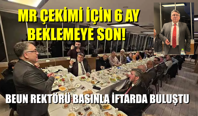 BEUN Rektörü Basın Mensuplarıyla Buluştu